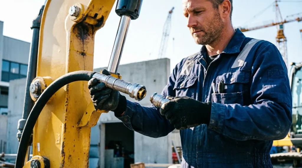 Почему именно гидролинии НАЕКС для Liebherr